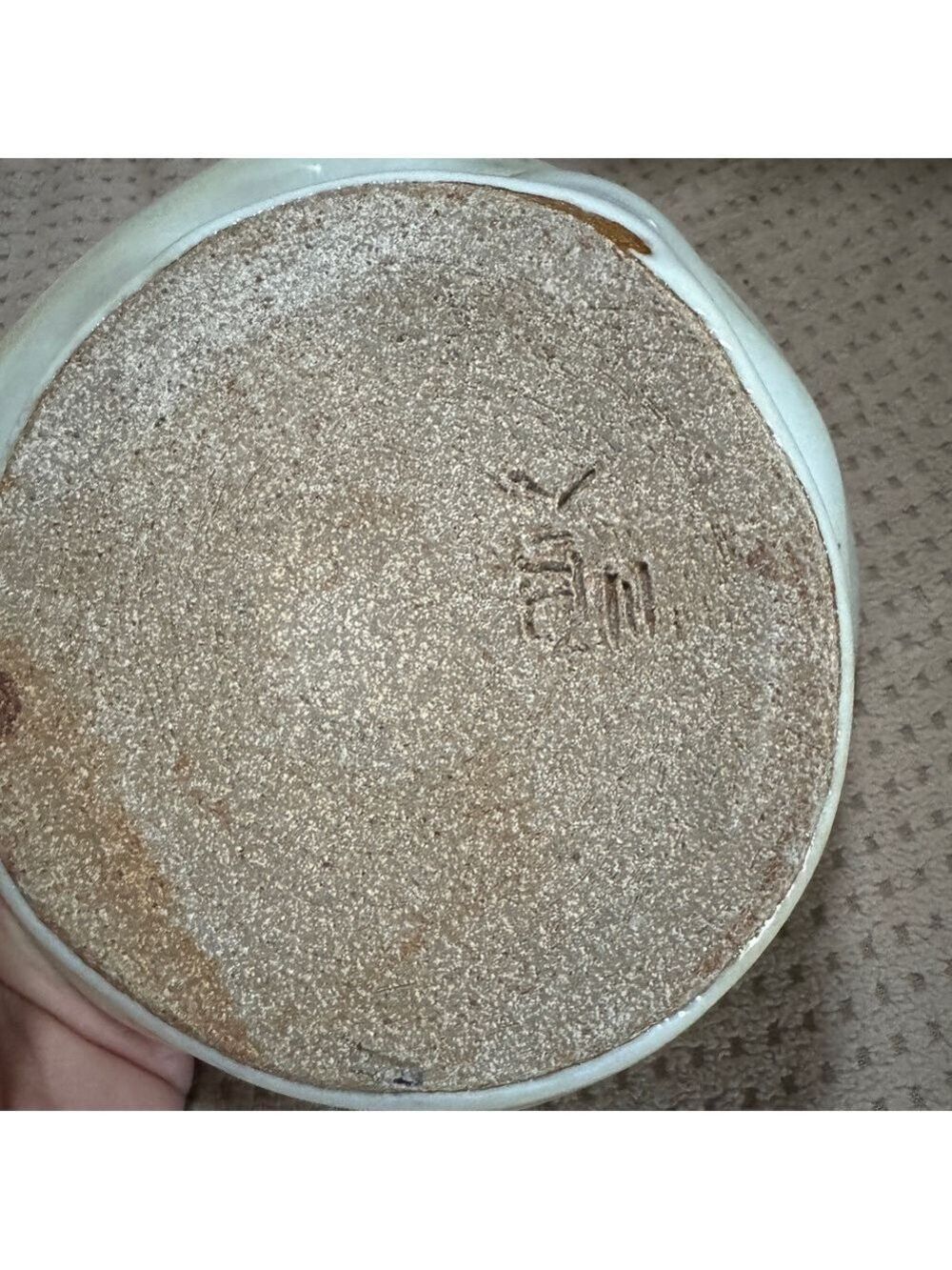 Handmade Stoneware Pottery Bowl - Picture 7 of 7
